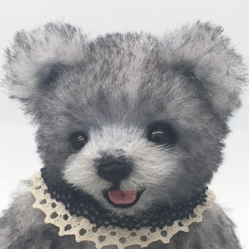 吉田 かつら 作品展6テディベア「黒ごまみるく」 | SoldOut,や行,吉田