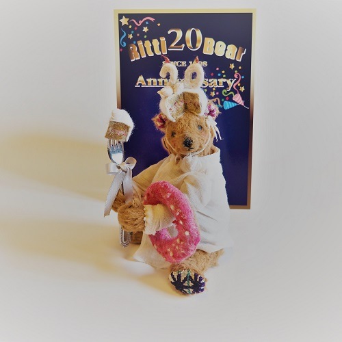 超レア！アーティストベア　テディベア　ミニチュア 鶴田眞利子さん 超レア！アーティストベア テディベア ミニチュア 鶴田眞利子さん 超