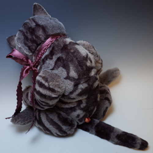 佐藤 真也 Only one テディベア展 10 でっかい抱き猫 モニカ
