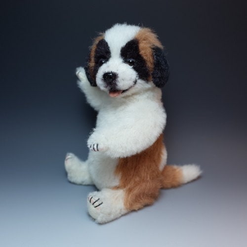 小原 洋子 百職人展 10 セントバーナード パピー | SoldOut,あ行,小原