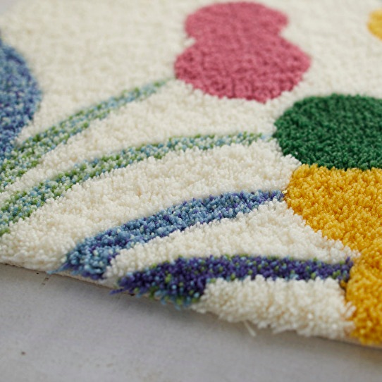 ���֤򥫥�ե�˺̤ä��ޥåȡ����ݥݥ��ޥåȡ�45��75cm