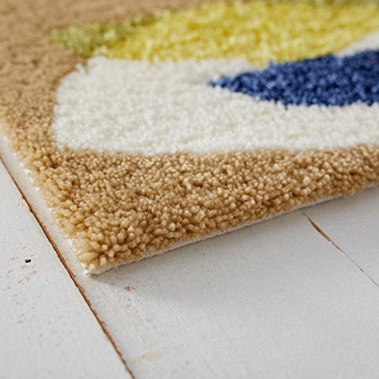 KAJYUEN��MAT���ڡ��˼¤�̼¤�ǥ����󤷤��ޥåȡ��١����塡45��75cm