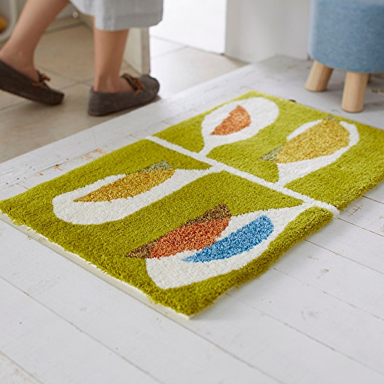 KAJYUEN��MAT���ڡ��˼¤�̼¤�ǥ����󤷤��ޥåȡ����꡼��45��75cm