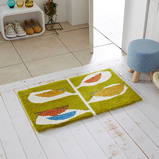 KAJYUEN��MAT���ڡ��˼¤�̼¤�ǥ����󤷤��ޥåȡ����꡼��45��75cm