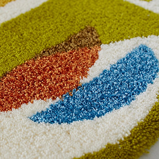 KAJYUEN��MAT���ڡ��˼¤�̼¤�ǥ����󤷤��ޥåȡ����꡼��45��75cm