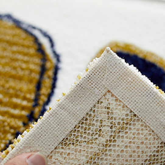 SUN FLOWER MAT�����ؤΤҤޤ���ǥ����󤷤��̲����ޥåȡ��ԥ󥯡�45��75cm