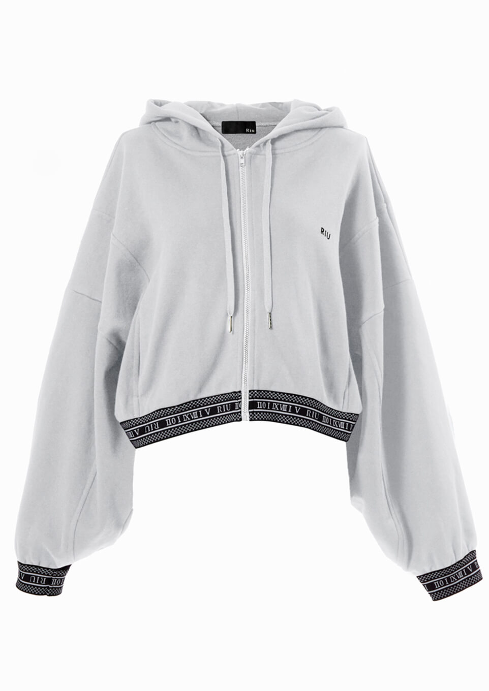 Jacquard elastic hoodie | Riuオンラインショップ