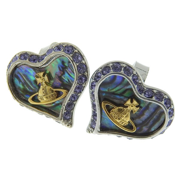 ヴィヴィアンウエストウッド アクセサリー レディース ピアス プラチナム×グリーン PETRA EARINGS VIVIENNE WESTWOOD|小物類|Vivienne Westwood
