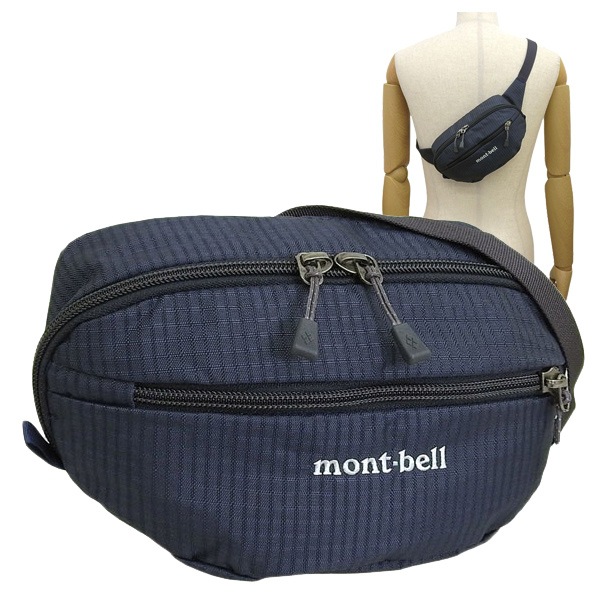 モンベル バッグ メンズ レディース ボディバッグ Mサイズ ネイビー デルタガセットポーチ DELTA GUSSET POUCH M 1123764 DGP-RMNV mont-bell|バッグ|m