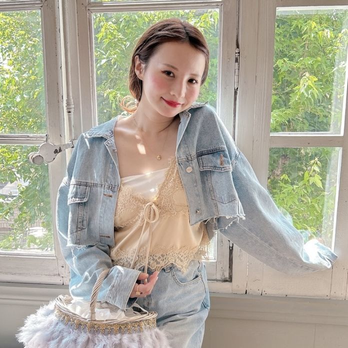 Saha by elliee サハバイエリー　Ruffleレースボレロ 2024 SSCollection | Saha by elliee