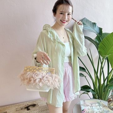 Saha by elliee サハバイエリー　Ruffleレースボレロ Saha by elliee サハバイエリー Ruffleレースボレロ フリル