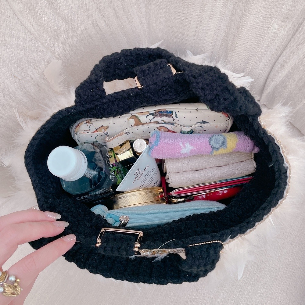ニットトート Fancy Beige | BAG・Accessory,♡Fluffy