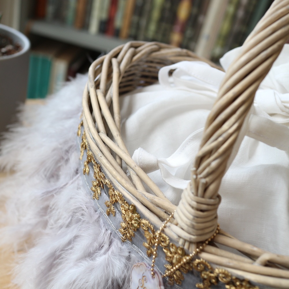 &SET Antique Glow Rattan