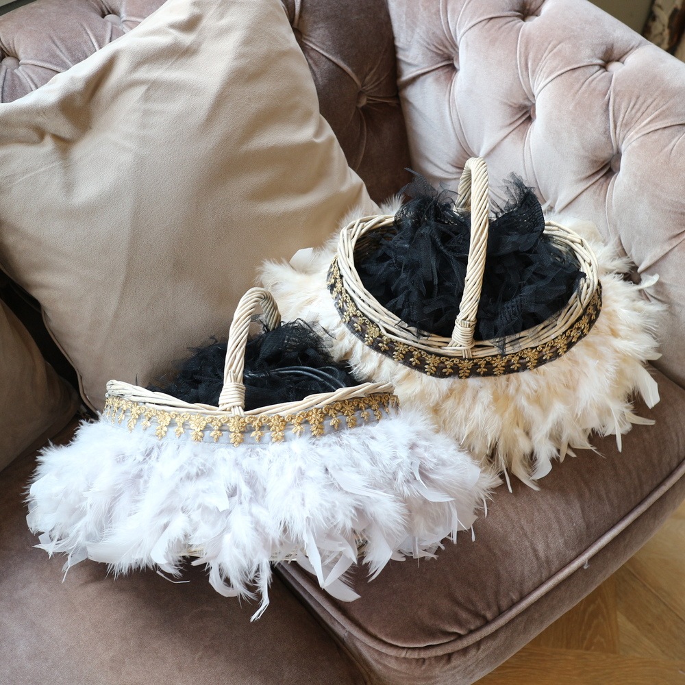 &SET Antique Glow Rattan