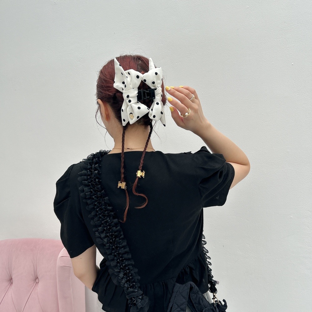 ヘアクリップ Dot Ribbon | BAG・Accessory,ヘアアクセサリー