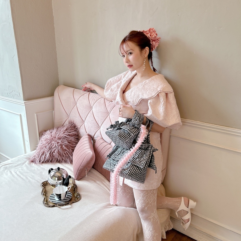 �쥮��顼�ե��Хå� Quilting Frill Bebe�ڥ�٥����/����/�ͥ��ӡ�/���󥬥��