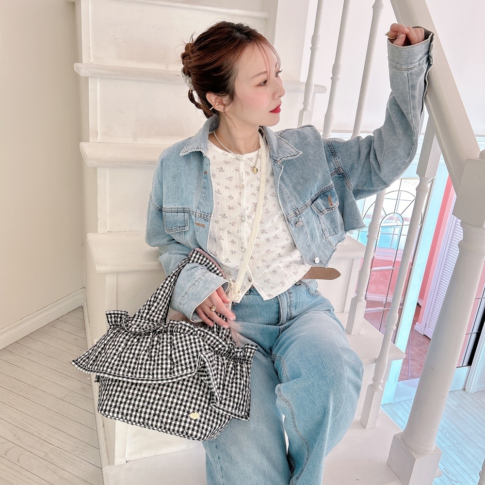 �쥮��顼�ե��Хå� Quilting Frill Bebe�ڥ�٥����/����/�ͥ��ӡ�/���󥬥��