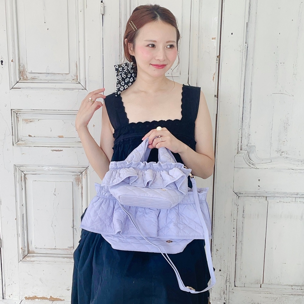 �쥮��顼�ե��Хå� Quilting Frill Bebe�ڥ�٥����/����/�ͥ��ӡ�/���󥬥��