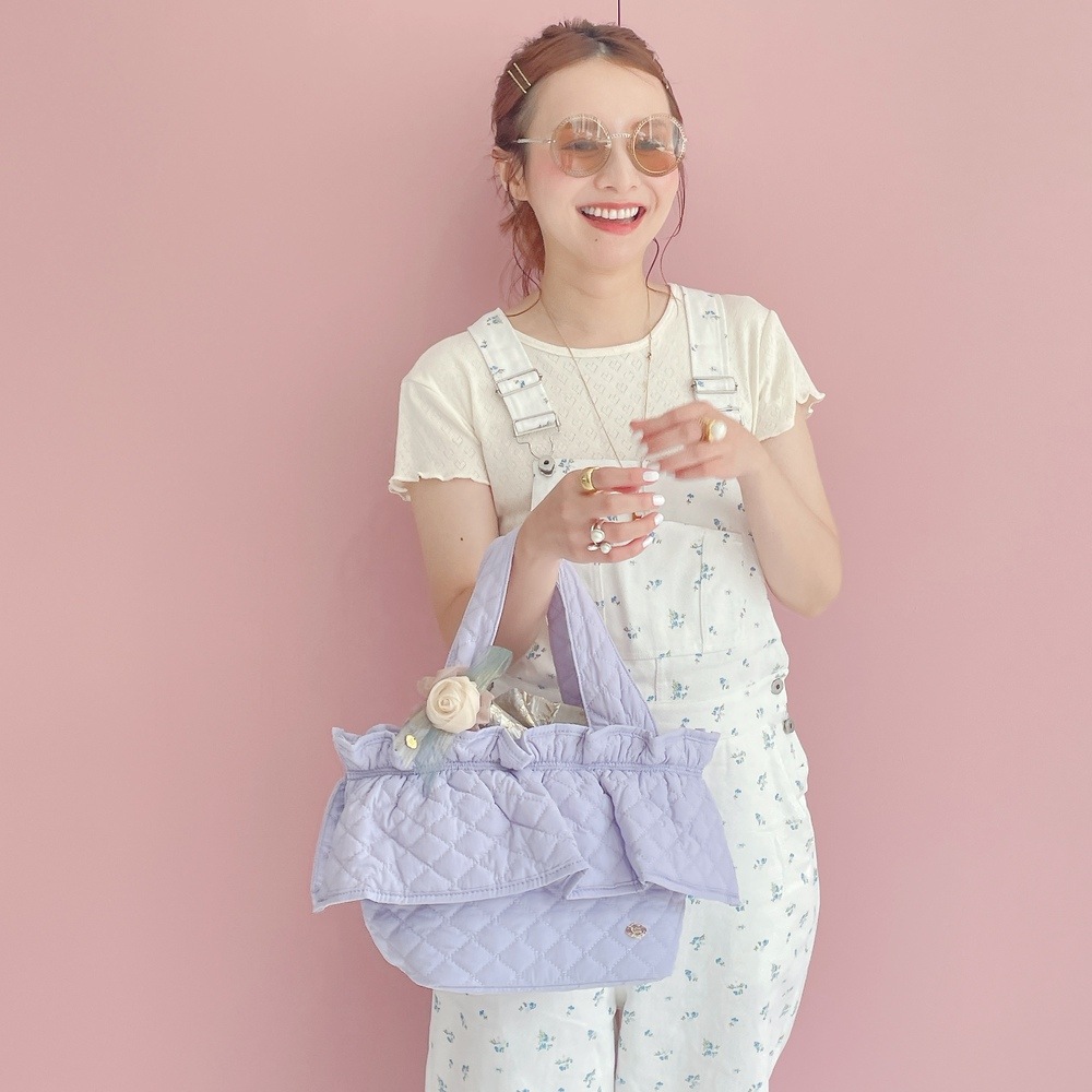 �쥮��顼�ե��Хå� Quilting Frill Bebe�ڥ�٥����/����/�ͥ��ӡ�/���󥬥��