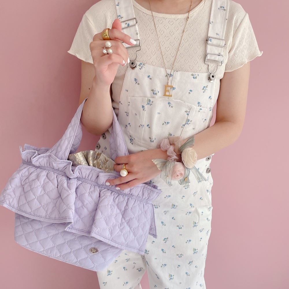 �쥮��顼�ե��Хå� Quilting Frill Bebe�ڥ�٥����/����/�ͥ��ӡ�/���󥬥��