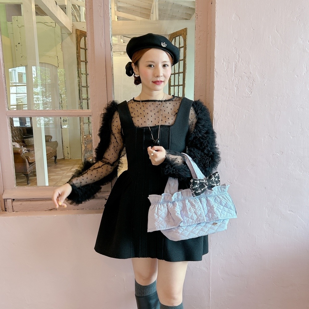 �쥮��顼�ե��Хå� Quilting Frill Bebe�ڥ�٥����/����/�ͥ��ӡ�/���󥬥��