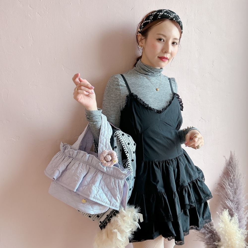 �쥮��顼�ե��Хå� Quilting Frill Bebe�ڥ�٥����/����/�ͥ��ӡ�/���󥬥��