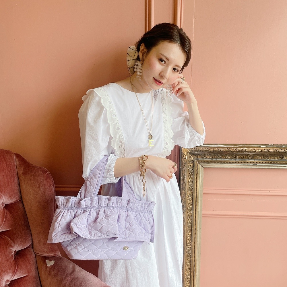 �쥮��顼�ե��Хå� Quilting Frill Bebe�ڥ�٥����/����/�ͥ��ӡ�/���󥬥��