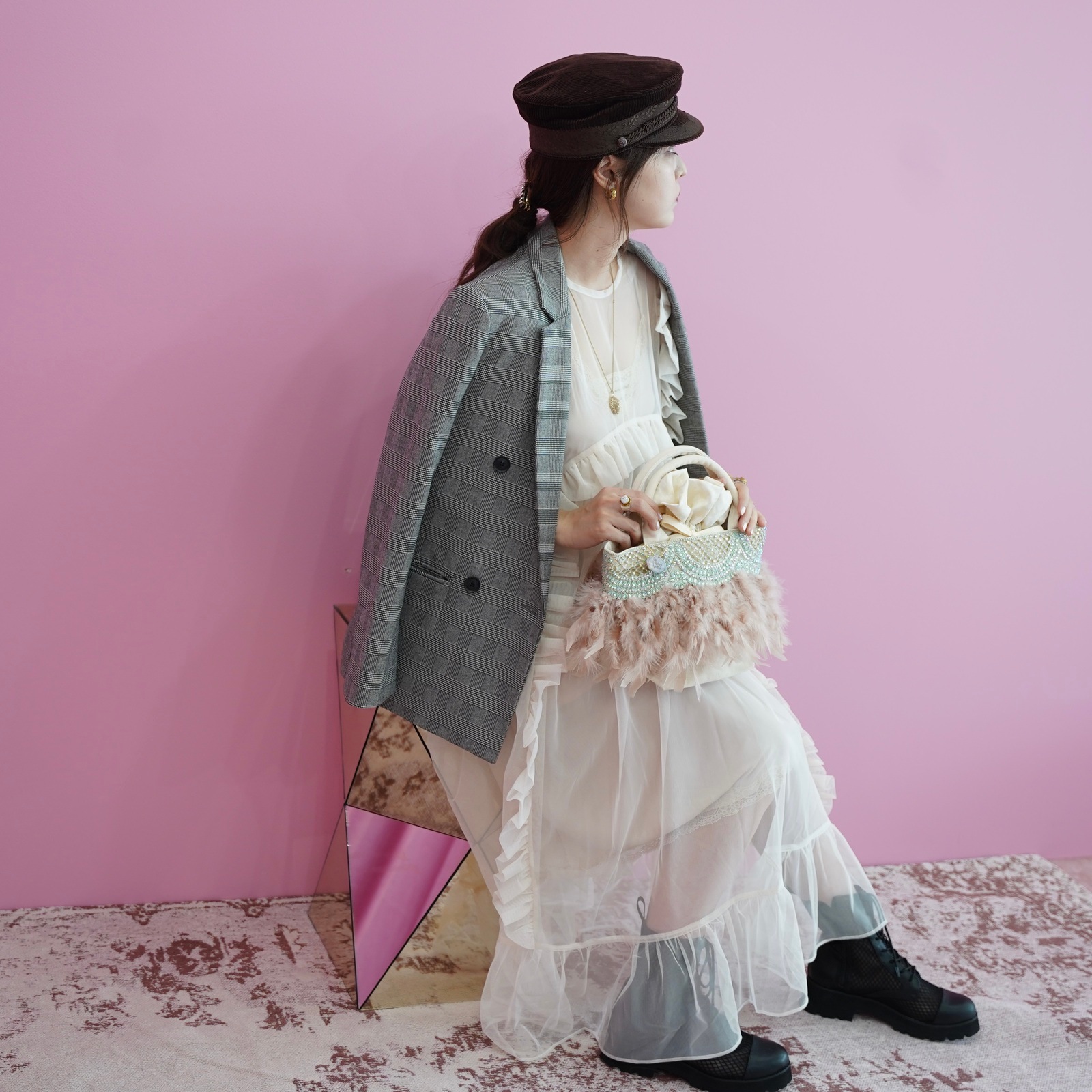 パイプトート Crystal Neige MINT | BAG・Accessory,♡Fluffy