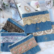 �ݡ��� Shabby Denim Pouch