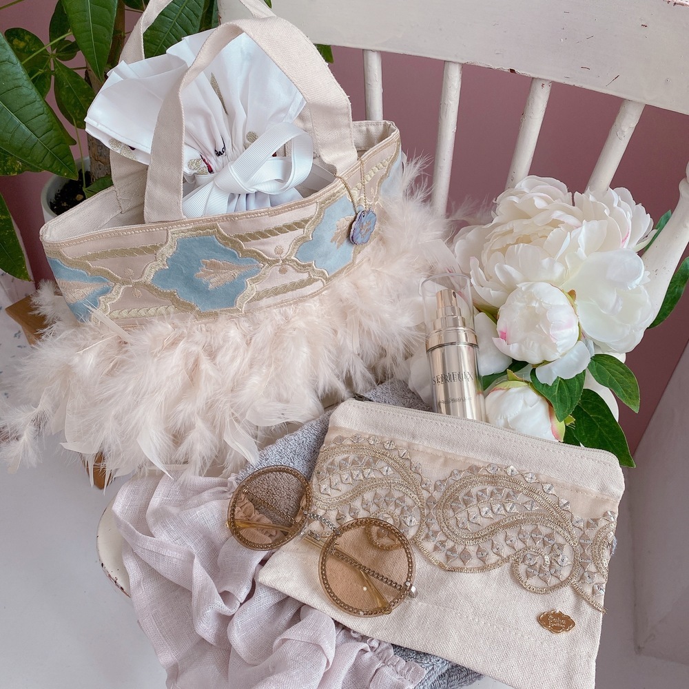 ݡ Shabby Canvas Pouch