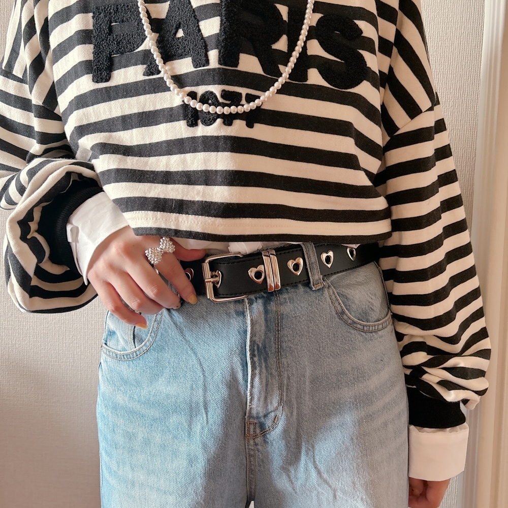 ☆ハートスタッズベルト Alice | Clothing【洋服】 | Saha by elliee