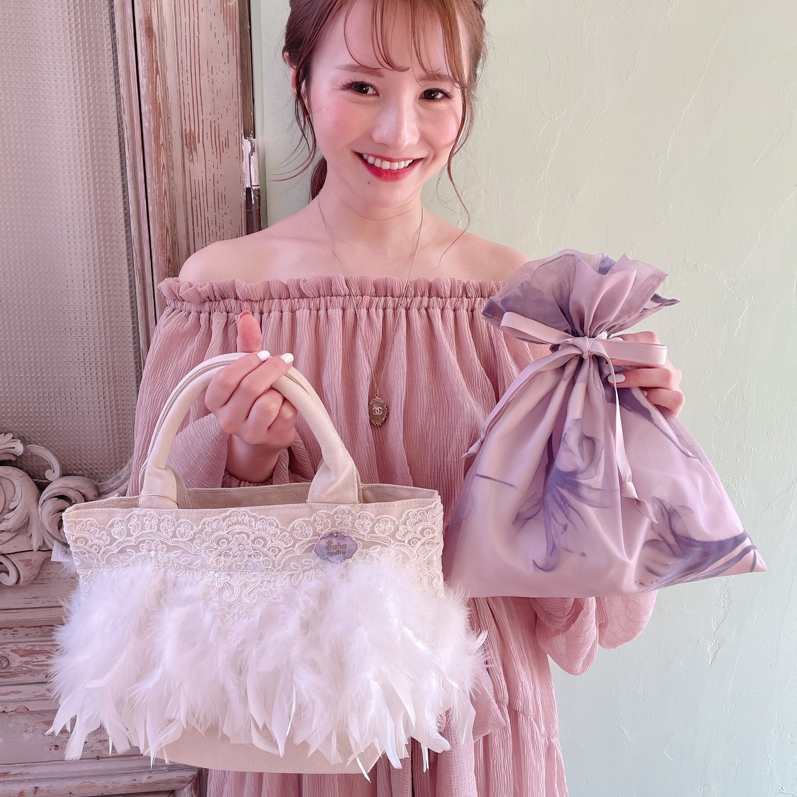 Saha by elliee サハバイエリー　Ruffleレースボレロ Saha by elliee サハバイエリー Ruffleレースボレロ BAG・Accessory