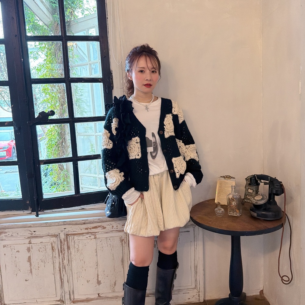 ��Chill Knit�Х롼�󥷥硼�ȥѥ��