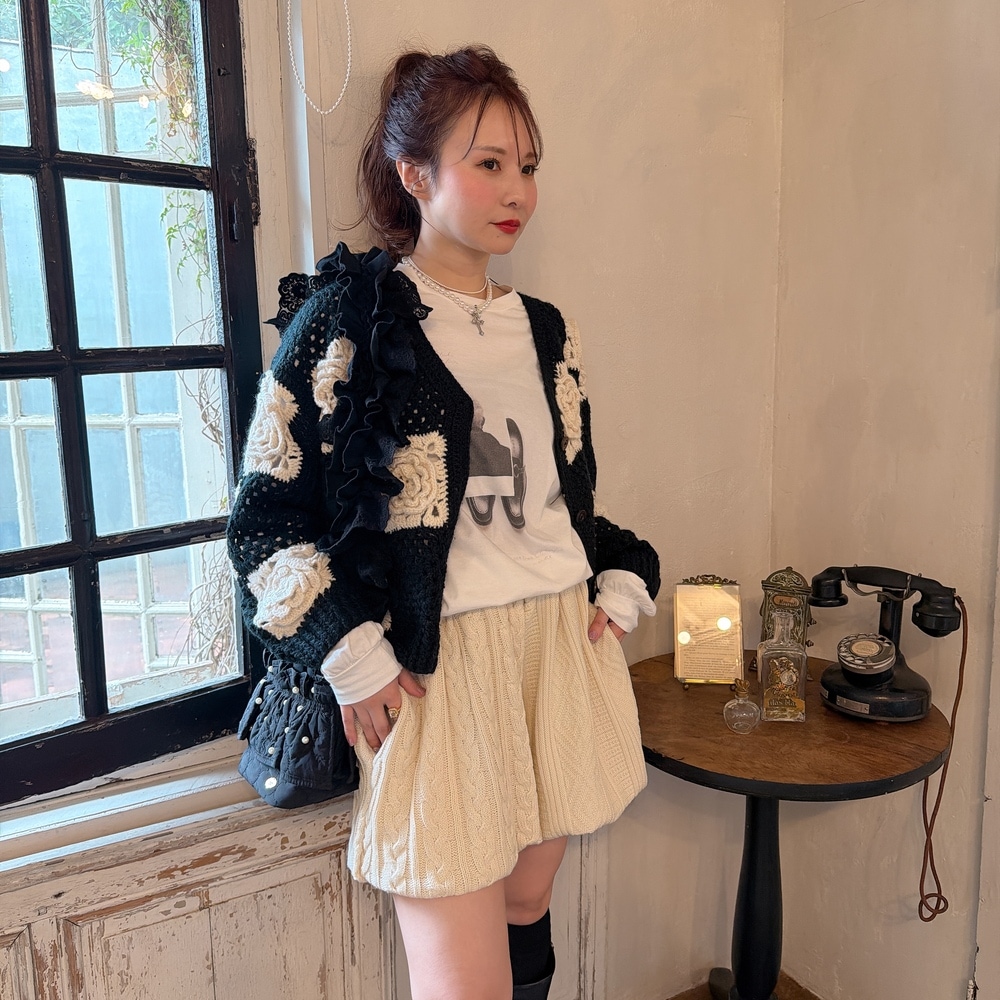 ��Chill Knit�Х롼�󥷥硼�ȥѥ��