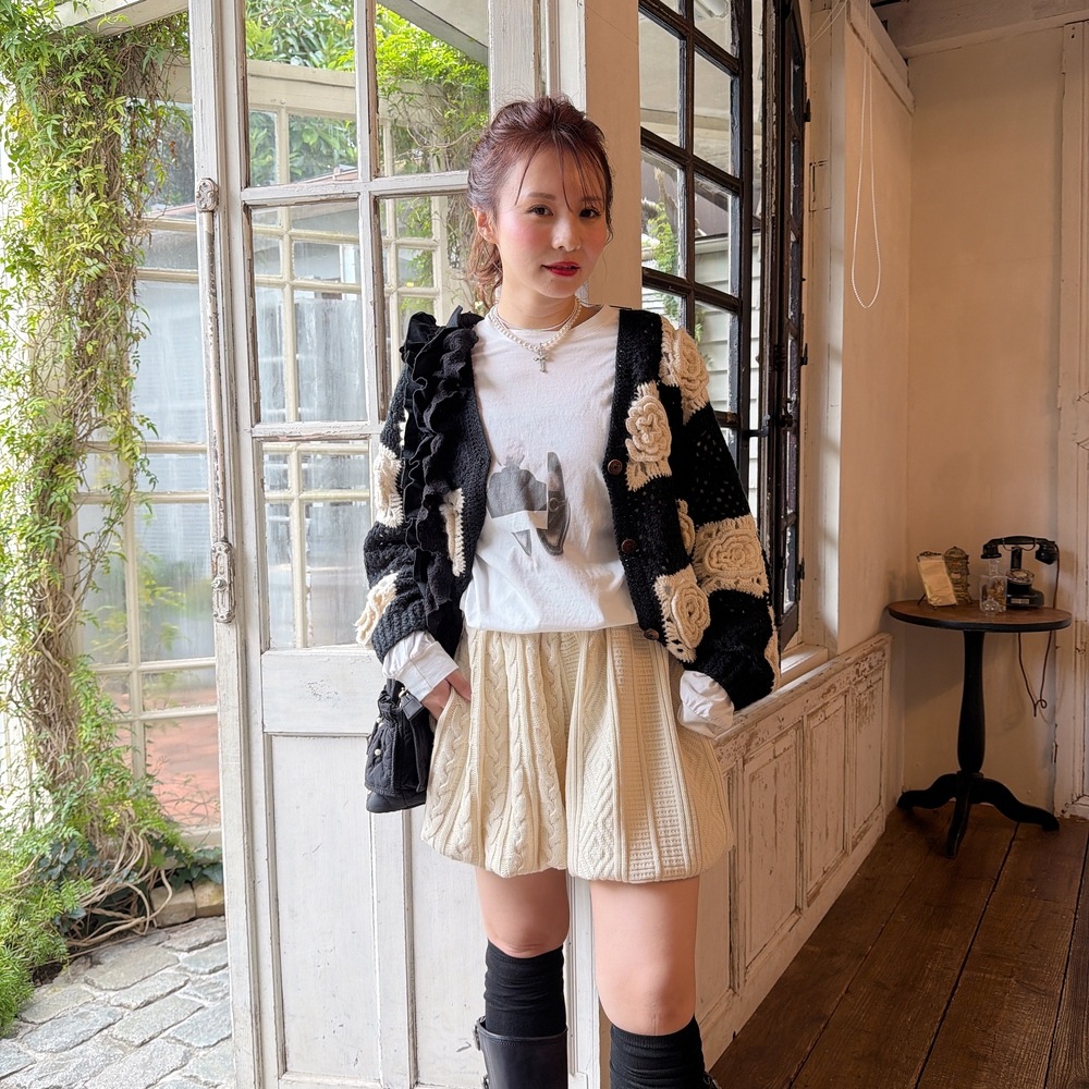 ��Chill Knit�Х롼�󥷥硼�ȥѥ��