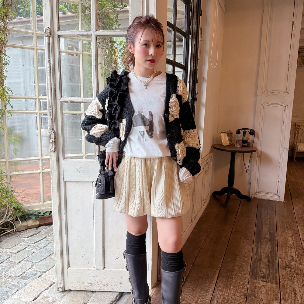 ��Chill Knit�Х롼�󥷥硼�ȥѥ��