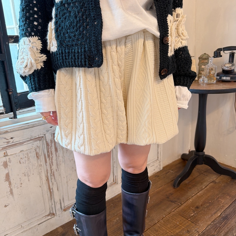 ��Chill Knit�Х롼�󥷥硼�ȥѥ��