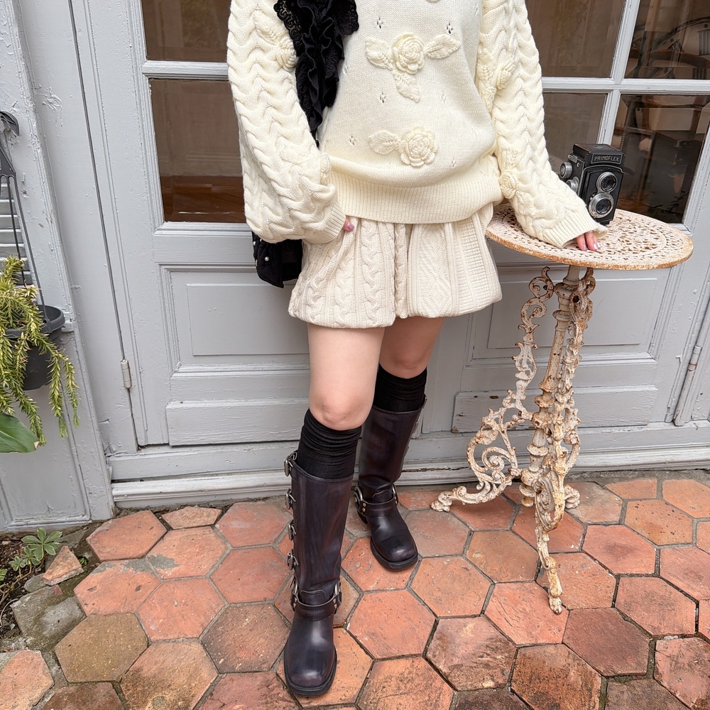 ��Chill Knit�Х롼�󥷥硼�ȥѥ��