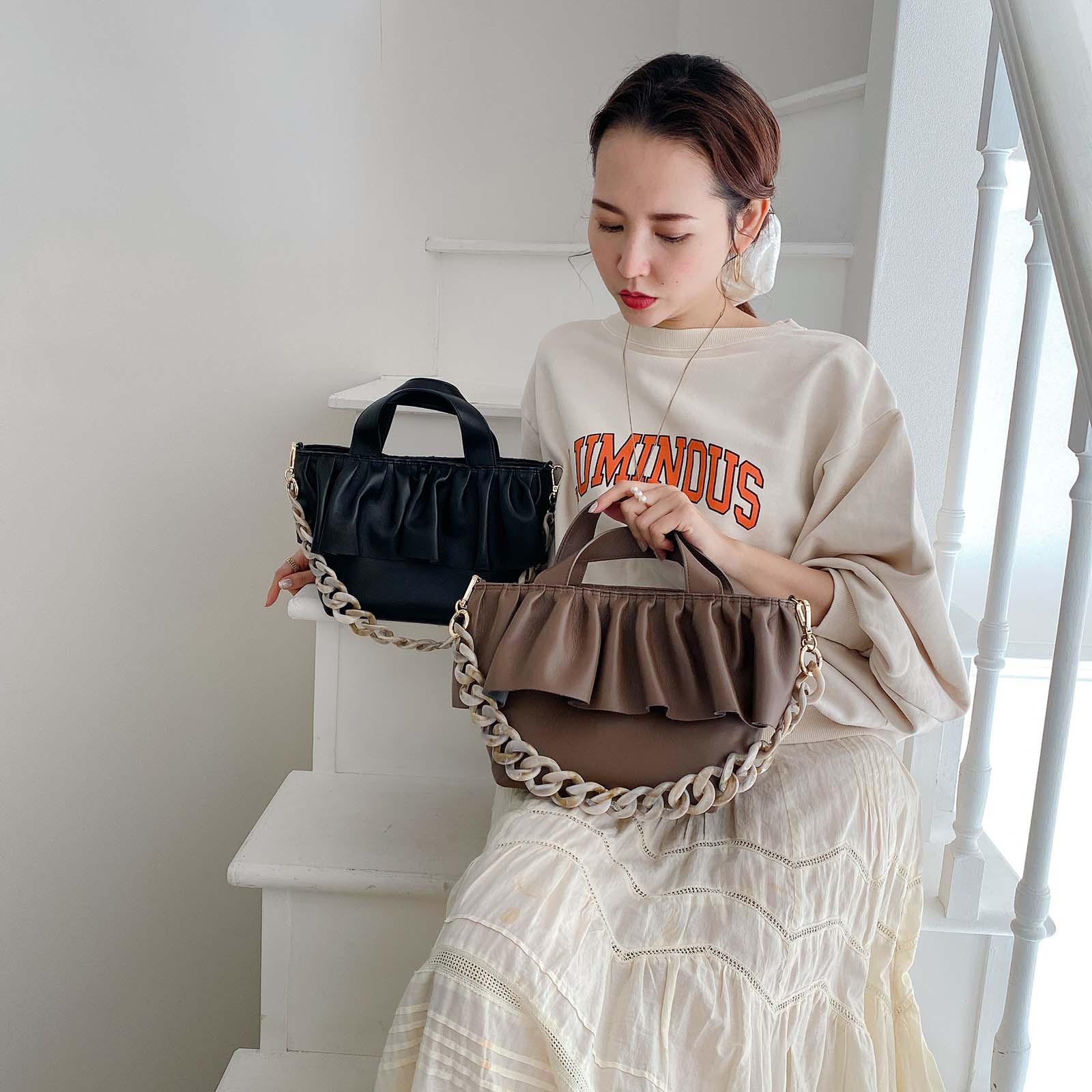 レザーバッグ Mignion Frill | BAG・Accessory,♡Frill Bebe&