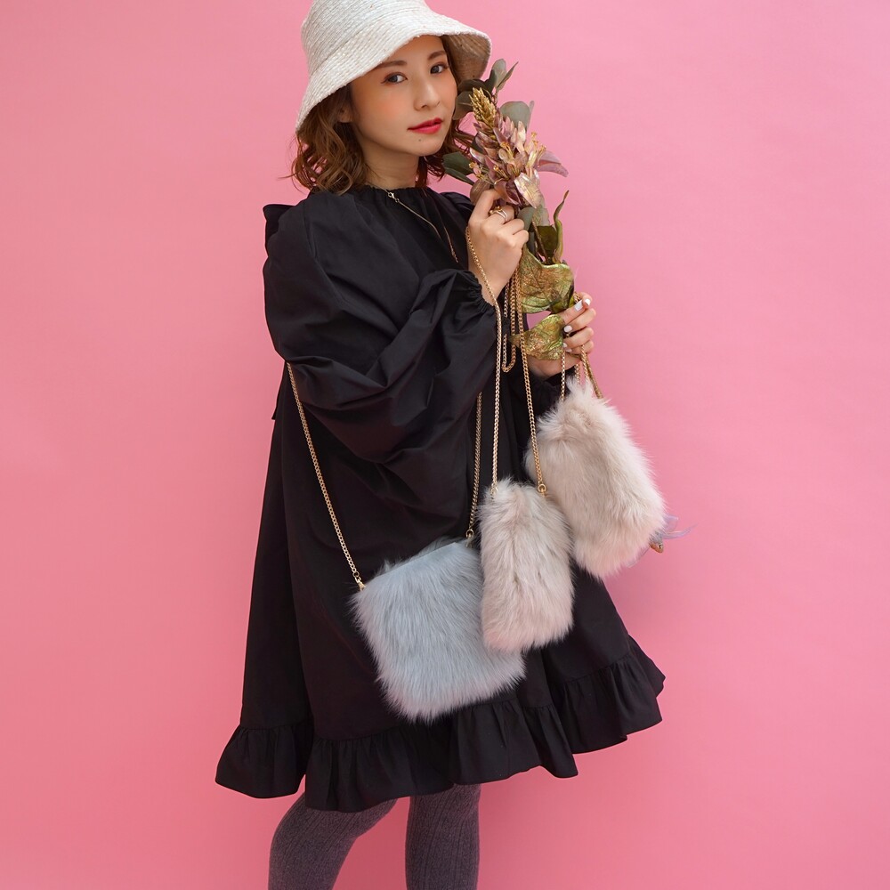 ムートンポシェット My Little Kitty | BAG・Accessory,ファー