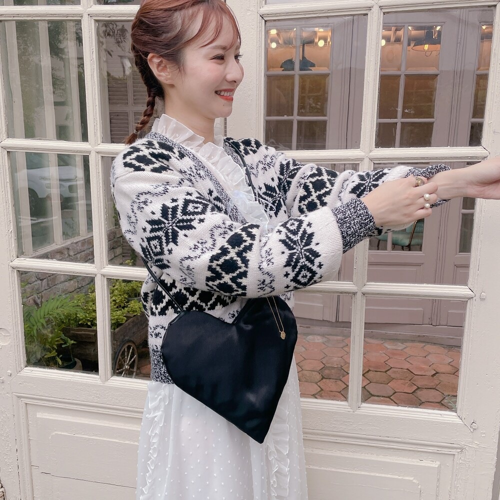 サハバイエリー　マザーズバック　　alice黒 ハートキルトマザーズバッグ Alice | BAG・Accessory,&#9825