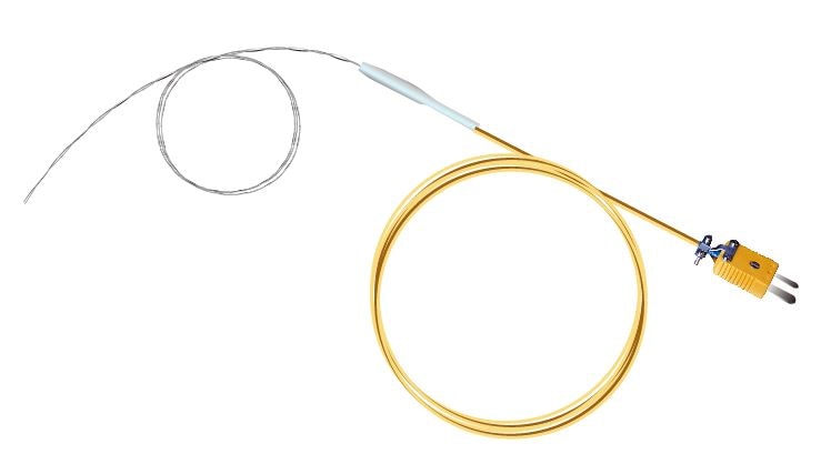 ST-55 極細型熱電対 φ0.2mmセラミックコート500mm長（先端部）・φ0