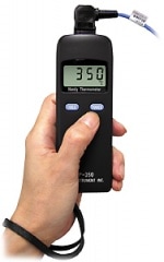 表面・液体・内部温度の測定・管理に、 携帯用温度計 DP-350C*A 「計測