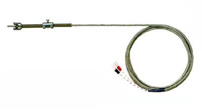R熱電対　10φ×215mm バイヨネット型熱電対 T-220 「計測と制御の理化工業（株）」