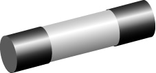 SSNP-25F/SSNZ-25F用アクセサリ 25A速断ヒューズ 660CF25UL 「計測と