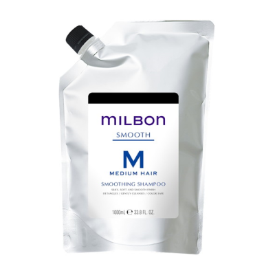 【グローバルミルボン】スムージング シャンプー Medium Hair（普通毛向け） 1Lパック