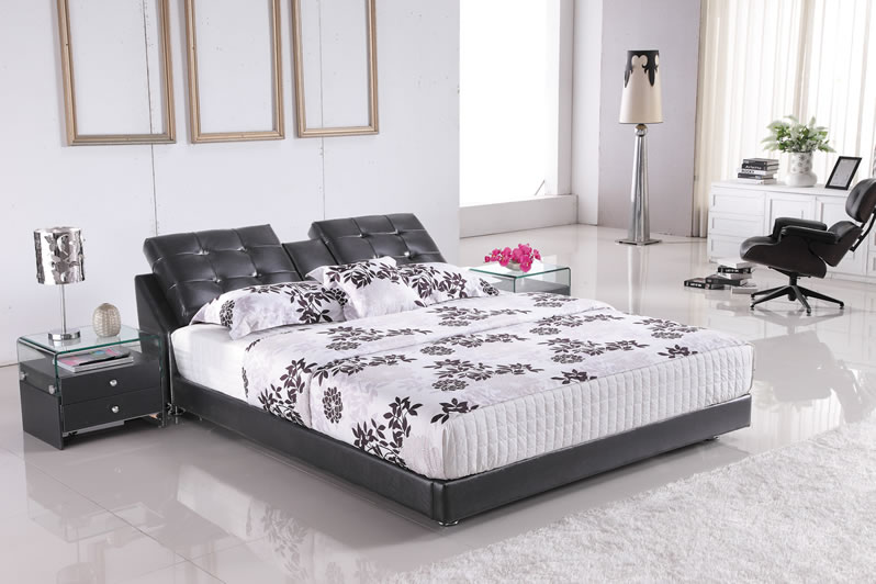 11/20まで最大15％お値引き！条件は要問い合わせ！～高級天然本革使用・高級ベッド