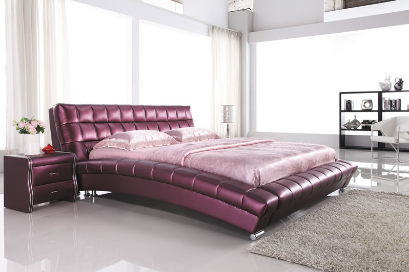 11/20まで最大15％お値引き！条件は要問い合わせ！～高級天然本革使用・高級ベッド