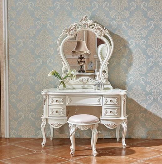 11/20まで最大15％お値引き！条件は要問い合わせ！～お姫様系ドレッサー＆スツールセット