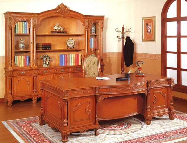 年末特別15％値引！条件は要問い合わせ！～輸入家具・高級家具調デスク